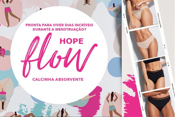 Calcinha Hope Flow promoção com desconto